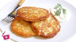 The most delicious DRANIKI from potatoes (potato pancakes)!