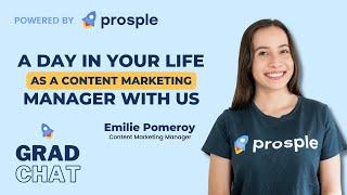 A day in your life as a Content Marketing Manager with us