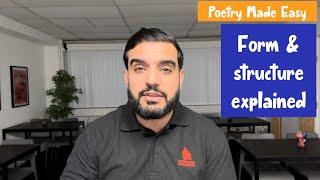 3 Structural Devices & 5 Forms Of Poetry That Can Be Used For Every GCSE Question