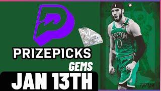 NBA PRIZEPICKS | PROP PICKS | SATURDAY | 1/13/2024 | NBA BETTING | BET PROPS