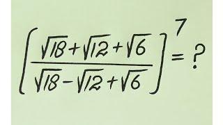 France l can you simplify?? l Hard Olympiad Math Simplification problem