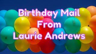 Diamond Painting Birthday Mail-Laurie Andrews