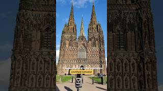 󠁧󠁢󠁥󠁮󠁧󠁿Lichfield Cathedral: A timeless marvel of Gothic architecture.️ #niksaroundtheworld