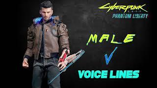 Cyberpunk 2077: Phantom Liberty - Male V Voice Lines