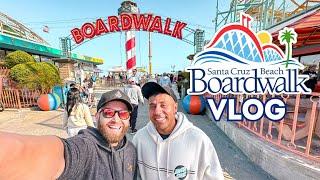 Santa Cruz Beach Boardwalk Vlog June 2024