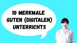 Wie geht guter (digitaler) Unterricht? | 45 Minuten