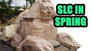 SLC in Spring - And the Mystery of the Mormon Sphinx