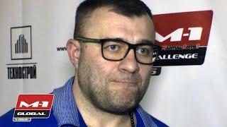 Mikhail Porechenkov - russian actor about MMA Show M-1 Challenge 56