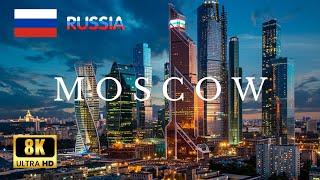 ▶️ MOSCOW City, Russia  | by Drone Footage | 8K ULTRA HD