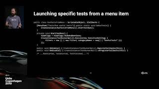 QA your code: The new Unity Test Framework - Unite Copenhagen