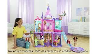 ¡Recrea las mejores aventuras con la Casa de Muñecas Disney Princesa Castillo Real de Ensueño!