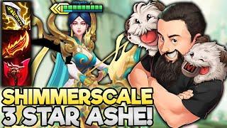 Shimmerscale - Draven's Axe Ashe Gold Farmer!! | TFT Inkborn Fables | Teamfight Tactics