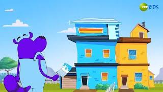 लकी ने की Home Painting | Pyaar Mohabbat Happy Lucky | Tv Serial | Zee Kids | Cartoon Show