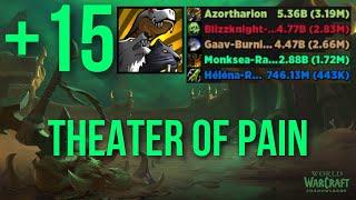 BM NoCD Build is Good in Theater of Pain +15! | BM Hunter PoV | The War Within Mythic+ Season 2