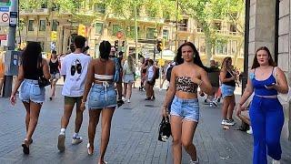 Walking tour of the center of Barcelona in 4K - Ultimate Walking Tour Experience!