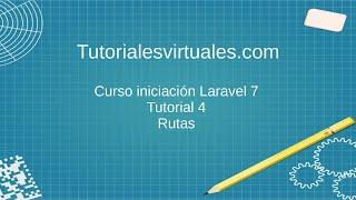 Curso iniciación Laravel 7 - Rutas