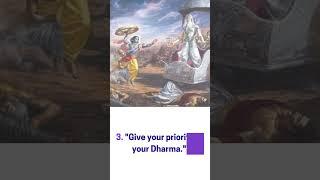 5 Life Lessons from Shrimad Bhagavad Gita #sanatan#dharma#morals#gita