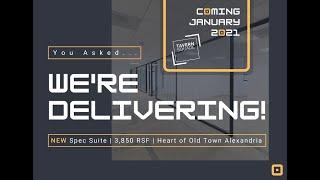 New Spec Suite Coming to Tavern Square! | 3,850 SF | leasing@cambridgeus.com | 703.925.5213