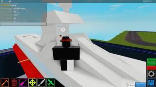 (ROBLOX Plane Crazy) A cool boat I built.