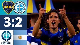 Cavani-Hattrick inklusive Traum-Heber! Boca-Star entscheidet Spiel | Boca Juniors - Belgrano