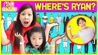 Where's Ryan Puzzle Game! Can Emma and Kate Find Ryan?