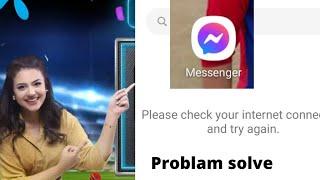 how to solve messenger internet connection problem
