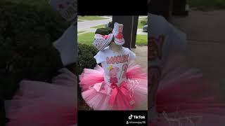 Custom Peppa Pig Tutu Outfit and Converse