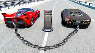 Satisfying Car Crash Game HIGH SPEED JUMPS #2 BeamNG Drive