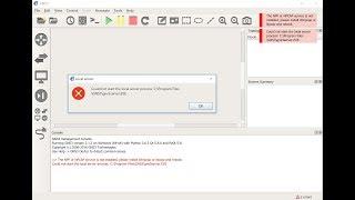 GNS3 local server error