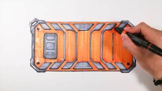 Designing the Galaxy S8 Tactical Titan Case from scottii