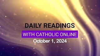 Daily Reading for Tuesday, October 1st, 2024 HD