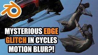 Blender 3.4 - How to Fix Edge Flicker / Ripped Triangles with Cycles Motion Blur