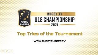 Top Tries - U18 Championship 2021