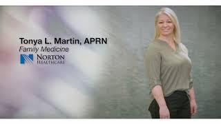 Tonya L  Martin, APRN | Norton Medical Group