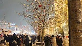 Москва. Новогодняя прогулка по центру города. Moscow. New Year's walk around the city center