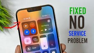 No Service Problem in iPhone | iPhone No Service Problem After iOS 17 Update | Fix No Service iOS