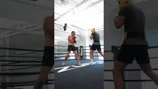 Sean Strickland hard sparring with 15-0 pro boxer, Robin Safar