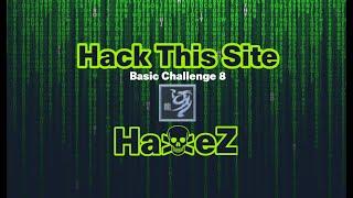 Hack This Site: Basic Web Challenges – Level 8