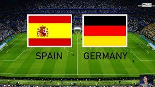 PES 2021 | Spain vs Germany | International Match | Gameplay PC