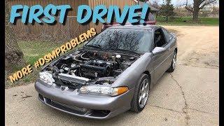 FIRST DRIVE!! BIG TURBO 1G DSM