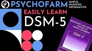 Best Way to Study the DSM-5 (Easily Learn the DSM-5 and Learn Diagnostic Criteria)