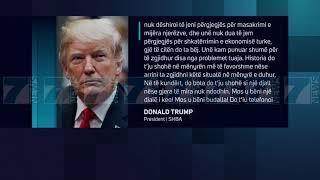 TRUMP MESAZH ERDOGAN, «MOS BEJ TE FORTIN» - News, Lajme - Kanali 7