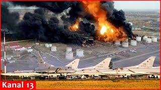 Ukraine “landed” Russian Tu-160 bombers after hitting key oil depot in Russia