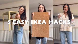 5 EASY IKEA Hacks