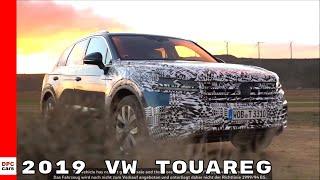 2019 VW Touareg SUV Spied