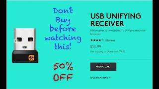 Lost / Need Logitech Unifying Receiver? Cheap Price Trick