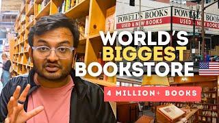 WORLD's BIGGEST INDEPENDENT BOOKSTORE in Portland, Oregon 