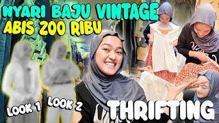 KEBLINGER THRIFTING DI PASAR SENEN !! AKU TAKUT BANGET NAWAR 