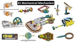 41 Ingenious Mechanical Mechanisms Explained | Engineering Marvels in Motion