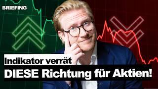 Trefferquote 100%: Jetzt nur DIESE Richtung für Aktien! Profis schauen auf diese Fakten // BRIEFING